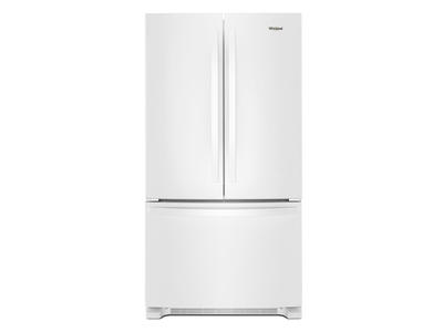 36" Whirlpool 25 Cu. Ft. French Door Refrigerator with Crisper Drawer - WRF535SMHW