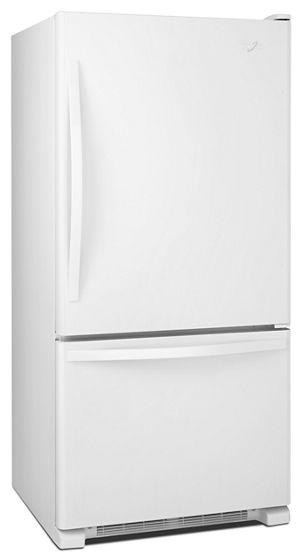 33" Whirlpool 22 Cu. Ft. Bottom-Freezer Refrigerator - WRB322DMBW