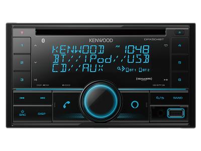 Kenwood 2-Din CD Receiver With Bluetooth - DPX504BT