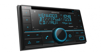 Kenwood 2-Din CD Receiver With Bluetooth - DPX504BT