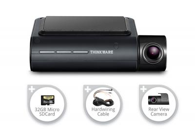 Thinkware 32GB Micro Sd Card , Hardwiring Cable and Rear View Camera - F800PROD32H