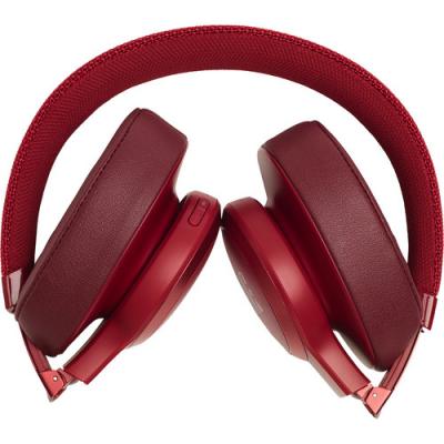 JBL Wireless Over-Ear Headphones Live 500BT Red - JBLLIVE500BTREDAM