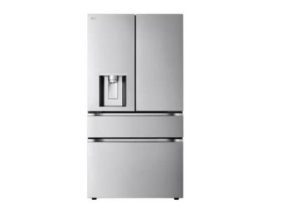36" LG 29 Cu. Ft. Smart Standard-Depth MAX 4-Door French Door Refrigerator  - LF29S8230S