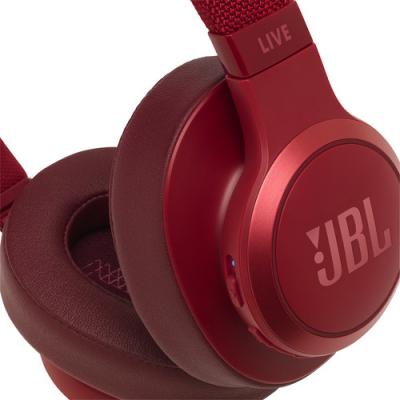 JBL Wireless Over-Ear Headphones Live 500BT Red - JBLLIVE500BTREDAM