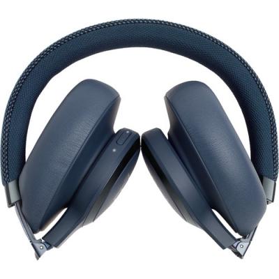 JBL Wireless Over-Ear NC Headphones Live 650BTNC Blue - JBLLIVE650BTNCUAM