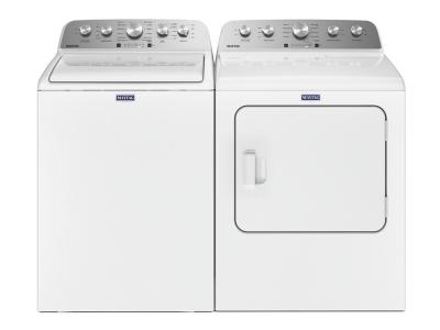 Maytag 5.2 Cu. Ft. Top Load Washer and 7.0 Cu. Ft. Top Load Gas Dryer - MVW5035MW-MGD5030MW