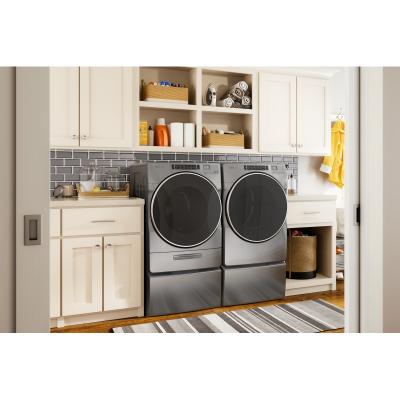 27" Whirlpool 5.8 cu.ft. Front Load Washer and 7.4 cu.ft Front Load Electric Dryer - WFW8620HC-YWED8620HC