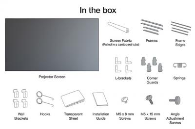 100" Epson SilverFlex Ultra Ambient Light Rejecting Mega Screen - V12H002AL0