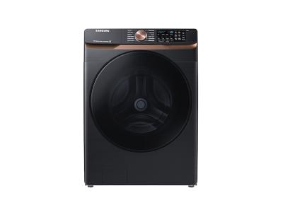 27" Samsung 5.8 Cu. Ft. Smart Front Load Washer with Super Speed Wash in Black - WF50BG8300AVUS