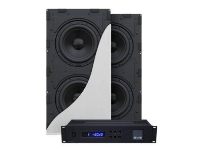 SVSound 3000 In-Wall Dual Subwoofer System - SVS-3000IWDSS