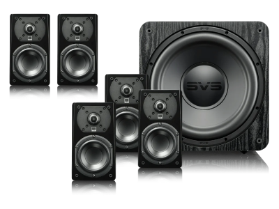 SVSound Prime Satellite 5.1 System in Premium Black Ash - SVS-PRIME5.1BLKASH