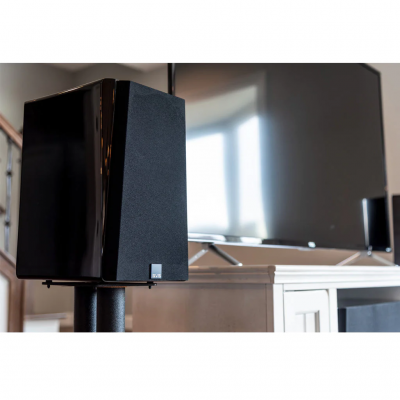 SVSound Prime Bookshelf Speaker in Black Ash - SVS-PRIMEBOOKSHELFBLKASH