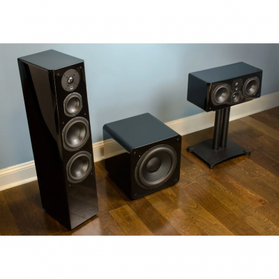 SVSound Prime Center Speaker in Premium Piano Gloss Black - SVS-PRIMECENTERBLKGLS