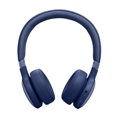 JBL Live 670NC Wireless True Adaptive Noise Cancelling On-Ear Headphones in Blue - JBLLIVE670NCBLUAM