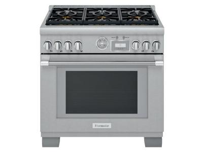 36" Thermador Professional Freestanding Dual-Fuel Range- PRD366WGC