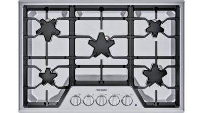 30" Thermador 5 Burner Gas Cooktop - SGSX305TS