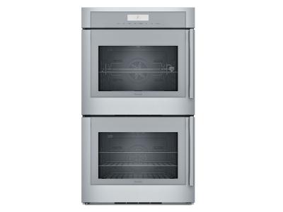 30" Thermador Masterpiece Series Double Wall Oven Left-Side Swing Door - MED302LWS