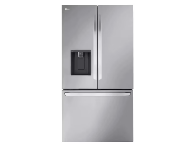 36" LG 31 Cu. Ft. Smart Standard-Depth MAX French Door Refrigerator with Dual Ice - LRFXS3106S