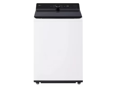 27" LG 5.5 Cu. Ft. Mega Capacity Smart Top Load Washer with EasyUnload and AI Sensing in Alpine White - WT8400CW