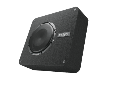 Audison Prima 500W Peak Power 200MM 4 + 4 ohm Subwoofer Box - APBX8DS