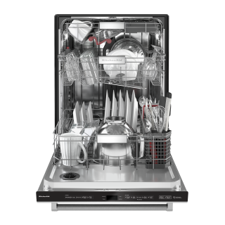 24" KitchenAid 44 dBA Dishwasher with FreeFlex™ Third Rack - KDTM704KPS