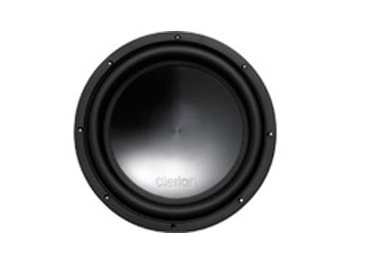 Clarion 1500W MAX 12" Dual 4-ohm Voice Coil Subwoofer WQ3020D