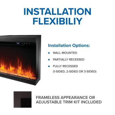 Napoleon Astound 50 FlexMount Electric Fireplace - NEFL50AB