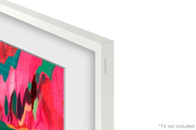 65" Samsung The Frame Customizable Bezel Modern White - VG-SCFF65WTBZA