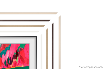 65" Samsung The Frame Customizable Bezel Modern White - VG-SCFF65WTBZA