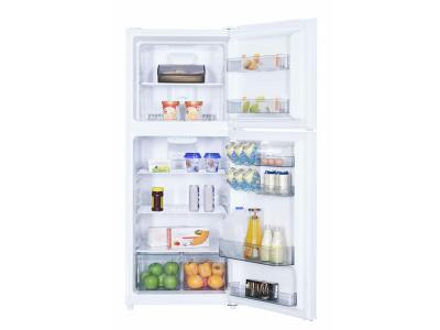 24" Danby 12 Cu. Ft. Apartment Size Refrigerator in White - DFF116B1WDBR