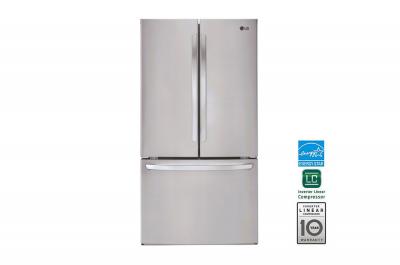 36" LG 29 cu.ft. Ultra-Large Capacity French Door Refrigerator - LFCS28768S