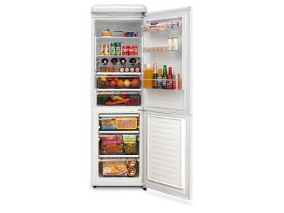 24" Epic 11 Cu. Ft. Capacity Retro Refrigerator in White - ERFF111W