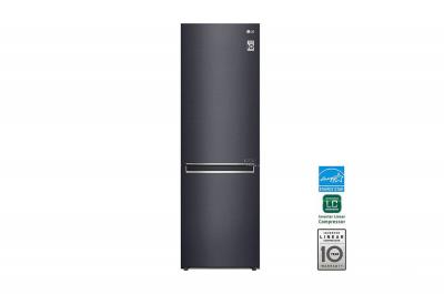 24" LG 12 Cu. Ft. Counter Depth Bottom Freezer Refrigerator With Door Cooling  - LBNC12241P
