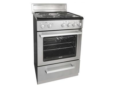 24" Danby 2.5 Cu. Ft. Free Standing Electric Range In Stainless Steel - DERM240BSSC