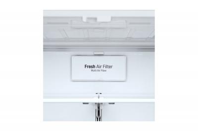 36" LG 28 cu.ft  Matte Black French Door Refrigerator With Door-in-Door  - LFXS28566M