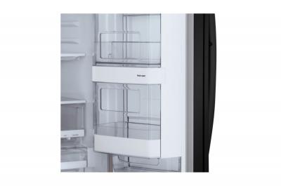 36" LG 28 cu.ft  Matte Black French Door Refrigerator With Door-in-Door  - LFXS28566M