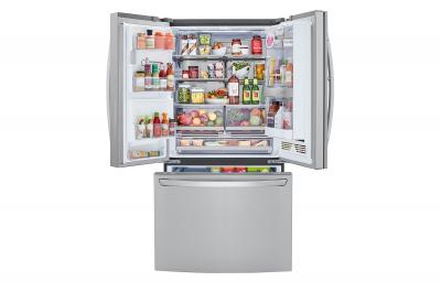 36" LG 30 cu.ft. Door-In-Door Refrigerator with Craft Ice - LRFDS3016S