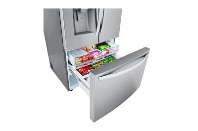 36" LG 30 cu.ft. Door-In-Door Refrigerator with Craft Ice - LRFDS3016S