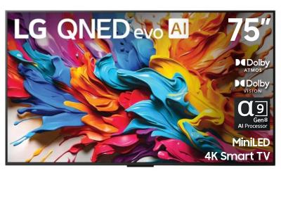 75" LG 75QNED9MAUA QNED Evo AI MiniLED 4K Smart TV 2025