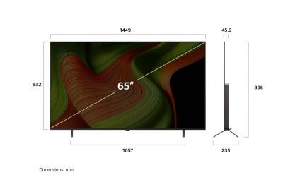 65" LG OLED65B5PUA LG OLED evo AI B5 4K Smart TV 2025