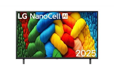 43" LG 43NANO80AUA NanoCell AI NANO80 4K Smart TV 2025