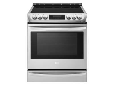 30" LG 6.3 cu. ft. Induction Slide In Range With  ProBake Convection and EasyClean - LSE4617ST