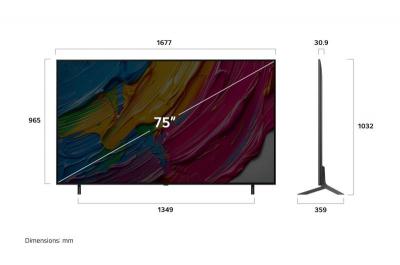 75" LG 75QNED80AUA QNED AI 4K Smart TV 2025