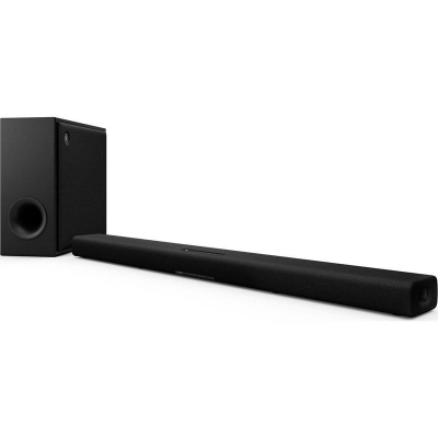 Yamaha True X Soundbar and True X 1A Portable Surround Speaker - SRX50A-WSX1A