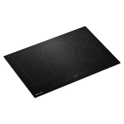 30" Kitchenaid Temp Cook Induction Cooktop with 5 Cooking Zones - KCIT730SBL