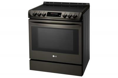 30" LG 6.3 cu. ft. Induction Slide In Range With  ProBake Convection and EasyClean - LSE4616BD