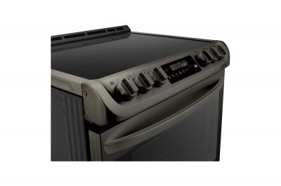 30" LG 6.3 cu. ft. Induction Slide In Range With  ProBake Convection and EasyClean - LSE4616BD