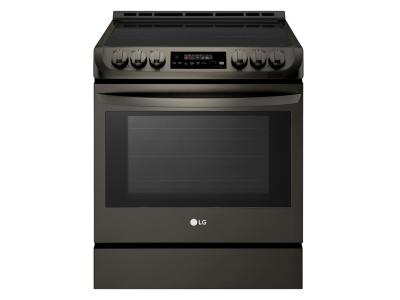 30" LG 6.3 cu. ft. Induction Slide In Range With  ProBake Convection and EasyClean - LSE4616BD