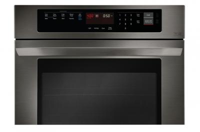 30" LG 4.7 cu.ft. Black Stainless Steel Series Single Wall Oven With EasyClean - LWS3063BD