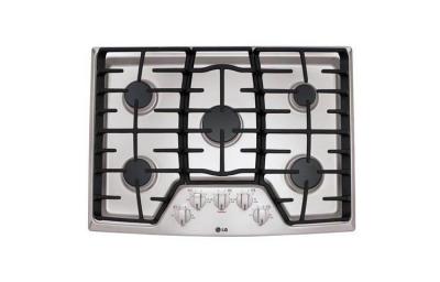 30"  LG STUDIO Stainless Steel Gas Burner Sealed Cooktop  - LCG3011ST